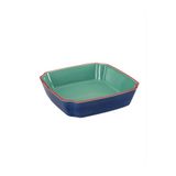 Paşabahçe Margarita Seramik Kare Fırın Kabı, 27 cm, Çok Renkli