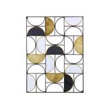 Paşabahçe Matrix Metal Duvar Süsü, Dekoratif, Çok Renkli