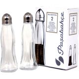 Paşabahçe Metal Kapaklı Tuzluk 2'li 80030 70 ml Cam Malzeme ile Ergonomik Kullanım İçin Tasarlandı