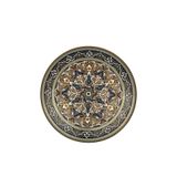 Paşabahçe Munakkas Tabak 24 cm, Çok Renkli