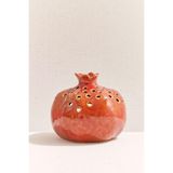 Paşabahçe Nar Porselen Tealight Mumluk M, Kırmızı