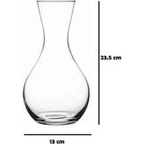 Paşabahçe Nude Kristal 1300 cc Karaf 64110 - 1,35 lt - Şeffaf