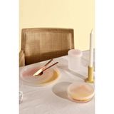 Paşabahçe Nude Pembe Pigmento Tabak 35 Cm, 1 Adet