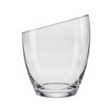 Paşabahçe Oblique Vazo, 20 cm, Şeffaf