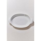Paşabahçe Organic Porselen Oval Fırın Kabı 48 cm Beyaz, Borcam