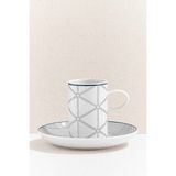 Paşabahçe Orquestra Porselen Espresso Fincanı Krem Gri, Espresso Fincanı, 1 Adet