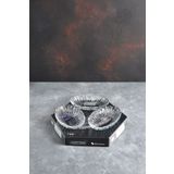 Paşabahçe PAŞABAHÇE AURORA OVAL TABAK MİNİ 3'LÜ