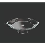 Paşabahçe Pasabahce Crystallin Reflectıon Ayaklı Servis Tabağı - 95461 - Şeffaf