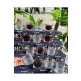 Pasabahce PAŞABAHÇE ELYİSA ÇAY VE KAHVE KUPASI 195 cc CAM KUPA KUPLU BARDAK 6 ADET TYB9CMJXSV66XJ0W51