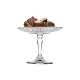 Paşabahçe Patisserie Ayaklı Serv Tabağı, Cam, 12,6 cm Çap P96455-1085583