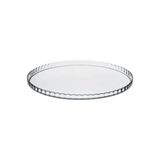 Paşabahçe Patisserie Büyük Pasta Servis Tabağı, 32 x 32 cm, Beyaz, Cam