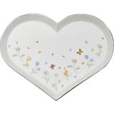 Paşabahçe Petite Fleur Porselen Servis Tabağı Kalp