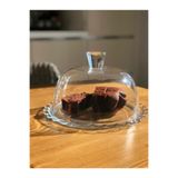 Paşabahçe Petite Patisserie Kek Pasta Fanusu, Şeffaf Cam, 20 x 20 cm PKPF1001