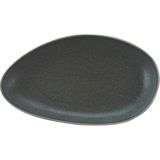 Paşabahçe Petra Seramik Oval Servis Tabağı Gri, Servis Tabağı, 1 Adet