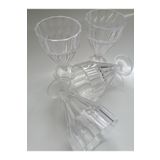 Paşabahçe Pleats 6 Lı Dondurmalı Kristal Kadeh