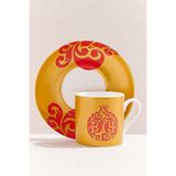 Paşabahçe Pomegranate Porselen Espresso Fincanı, Espresso Fincanı, 1 Adet - Renkli