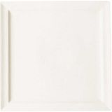 Paşabahçe Porselen Classic Gourmet 180027S00 Kare Düz Tabak 27 x 27 cm - 1 Adet - Şeffaf