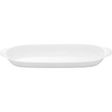 Paşabahçe Porselen Oval Fırın Kabı 56 cm Beyaz