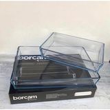 Paşabahçe Premium 2 Li Dikdörtgen Borcam Set 2500 cc ve 4350 cc Cam Malzeme ile Şık Kullanım - 2 Adet