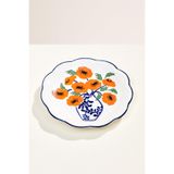Paşabahçe Riviera Mini Seramik Tabak, 15 x 15 cm, Çok Renkli
