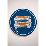 Paşabahçe Sardines Seramik Pasta Tabağı, 20 x 20 cm, Çok Renkli