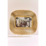 Paşabahçe Şehzade Külliyesi Ve Sebili Büyük Tabak, 32 x 25 cm, Çok Renkli