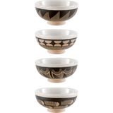 Paşabahçe Seramik Kase Seti 4'lü 6x11 Cm