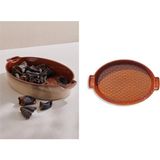 Paşabahçe Seramik Oval Fırın Kabı 38.5 cm Tekli