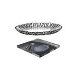 Paşabahçe Servis Tabağı Aurora 10499, 31,5 cm, Şeffaf