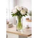 Paşabahçe Silindir Masa Üstü Cam Vazo, 9x16 Cm Silindir Saksı Mumluk