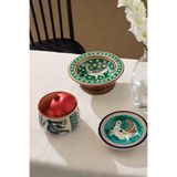 Paşabahçe Sırlı Kuşlar Tabak 16 cm, Çok Renkli