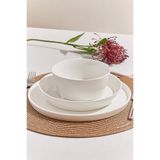 Paşabahçe Solid Porselen Salata Kase Beyaz 14 Cm