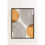 Paşabahçe Spiral 1 Metal Duvar Süsü, Dekoratif, Çok Renkli