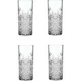 Paşabahçe Timeless 4'lü Rakı Bardağı Cam Desensiz 180cc 4 Parçalı Şeffaf Set