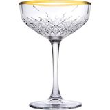 Paşabahçe Timeless Golden Touch Şampanya Kadehi 2, Şampanya Kadehi, 1 Adet - Altın