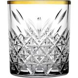 Paşabahçe Timeless Golden Touch Viski Bardağı 420 Cc, Viski Bardağı, 1 Adet - Altın