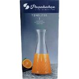 Paşabahçe Tımeless Kapaksız Karaf Şişe Sürahi 940 cc Limonata Süt Su Şişesi 80402 - Beyaz - 400 ml