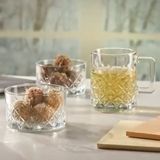 Paşabahçe Timeless Kupa Çerez Takımı-4 Fincan&4 Çerezlik- Çay,kahve,bitki Çayı,kuruyemiş Için Ideal - 8 Parça Set