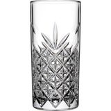 Paşabahçe Timeless Meşrubat Bardağı 4 Parça Kristal Malzeme Şık Desen ile