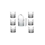 Pasabahce Timeless Viski Bardağı ve Buz Kovası Set 6 Kişilik 86985859685854458aybabastore