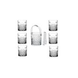 Paşabahçe Timeless Viski Bardağı ve Buz Kovası Set 6 Kişilik