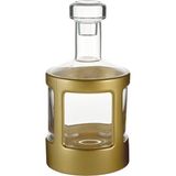 Paşabahçe Tomas Kral Frame Viski Şişesi Gold, Viski Bardağı, 1 Adet - Altın
