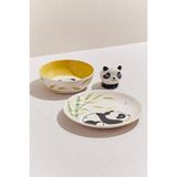 Paşabahçe Tropik Panda Seramik Pasta Tabağı, Pasta Tabağı, 1 Adet - Çok Renkli