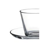 Paşabahçe Vela 6'lı Kulplu Çay Fincanı Seti, 195 ml, Şeffaf Cam
