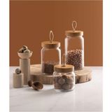 Paşabahçe-Woody 3lü Kavanoz Set - 001-Renkli - 1 Adet - 0,21 L