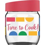 Paşabahçe Zest Time To Cook 425 cc Baskılı Kavanoz