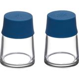Paşabahçe Zest Tuzluk Biberlik 2 Li Set 43870 Mavi - 50 ml