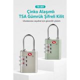 PASACO TSA Onaylı Şifreli Valiz Kilidi 3 Haneli Kombinasyonlu Seyahat Bavul Çanta Kilidi
