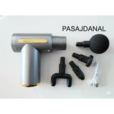 Pasajdanal Mini Şarjlı 4 Başlıklı Taşınabilir Deri Doku Kas Gevşetici Masaj Aleti