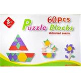PASAJDANAL Puzzle RasyoneL AHŞAP Blocks Unlimited Puzzle 3 Yaş